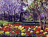 David Lloyd Glover Sunday In the Park painting